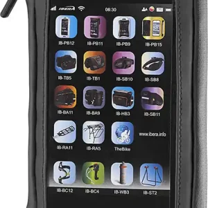 Pouzdro na řidítka s peněženkou Ibera IB-PB23 - Smartphone 5,0 - 5,8"+Q5 Prémiový