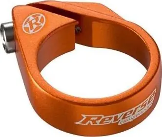 Sleva Objímka sedlovky Reverse Bolt 34,9 mm Orange