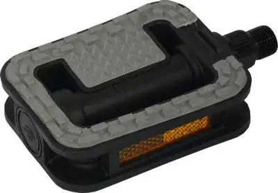 Tovární Cena pedály MTB/TREK šedé protiskluzové černo-šedé