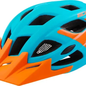 přilba ROCK MACHINE Edge modro/oranžová vel. M/L 58-61cm Levný