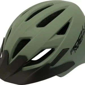 Trendový přilba ROCK MACHINE Fly khaki/černá vel. XXS/XS 47-52 cm