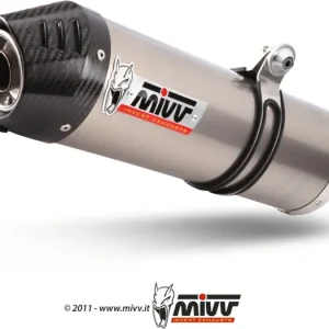 Sezónní Sleva Koncovka výfuku MIVV OVAL UH.032.LNC Titan / Karbonové víčko VELKÁ