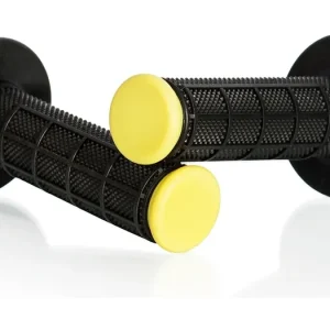 Motokrosové rukojeti MOTION STUFF ADVANCED černá/žlutá (half-waffle) STF-201-2209 Expresní Doručení