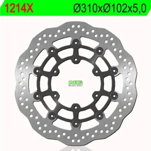 Brzdový kotouč NG 1214X DIS1214X 210.1214X Celosvětová Doprava