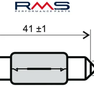 Cenová Bomba Žárovka RMS 246510145 12V 15W, T15X44 S8.5 bílá RMS.246510145