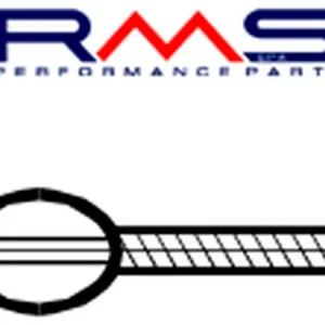 Brzdové lanko RMS 163518030 zadní RMS.163518030 Autentický
