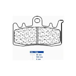 Moderní Brzdové destičky CL BRAKES 1232 A3+ 1232A3+ 200.1232.A3