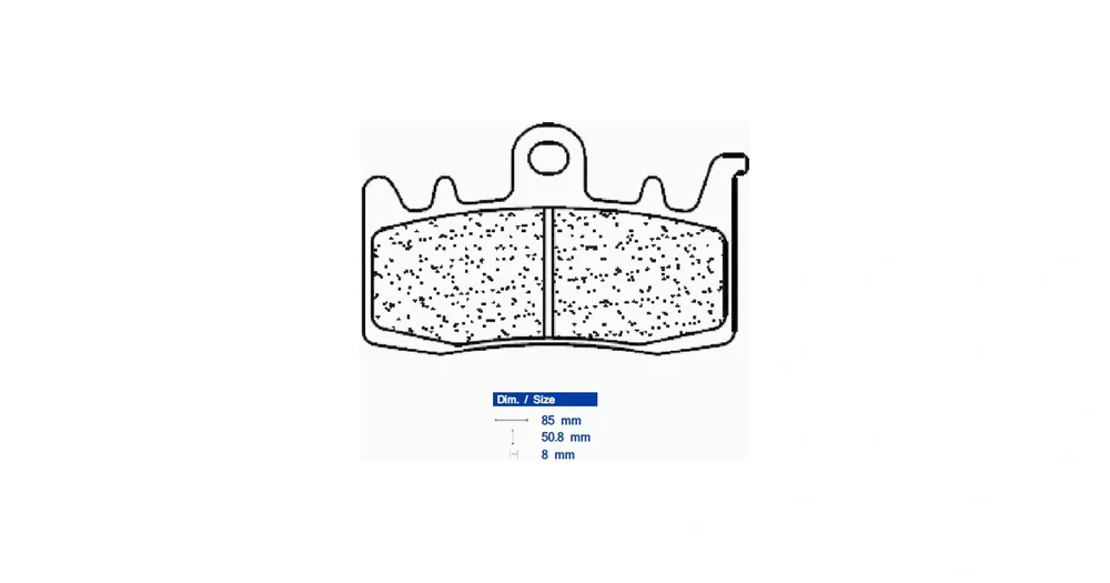 Brzdové destičky CL BRAKES 1232 XBK5 1232XBK5 200.1232.XB Kup Teď
