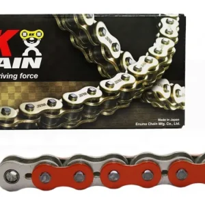 QX-kroužkový řetěz EK 520 SRX2 120 L Orange/Silver 91190 100701A120O Dokud Zásoby Vydrží