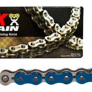 QX-kroužkový řetěz EK 520 SRX2 120 L Mettalic Blue 112660 100701A120AB Cenově Výhodný