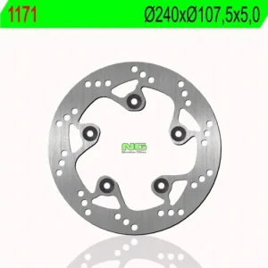 Brzdový kotouč NG 1171 DIS1171 210.1171 Časově Omezené
