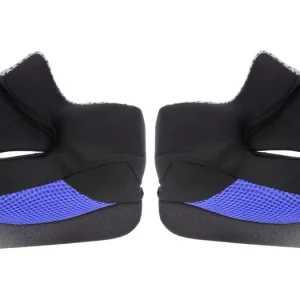 Lícnice interieru pro přilby Cross Cup, CASSIDA - ČR (modré/černé) Záruka V Ceně