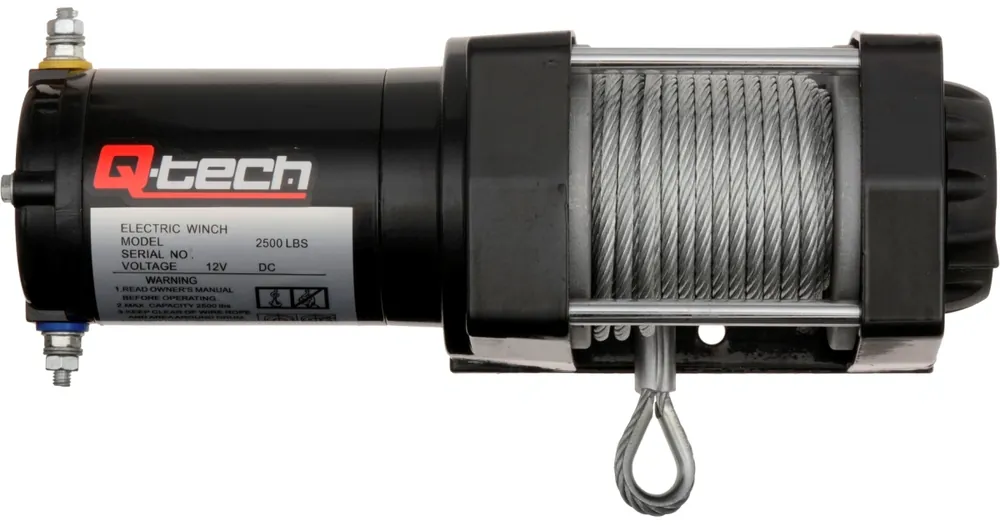 Odeslání Ihned Naviják ATV / UTV s ocelovým lanem, tažná síla 1 134 kg, Q-TECH