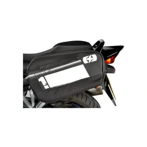 Boční brašny na motocykl F1, OXFORD (černé, objem 45 l, pár) Vysoce Kvalitní
