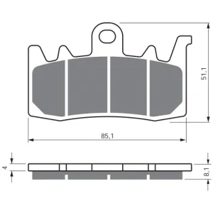 Brzdové destičky GOLDFREN 328 S3 118736 797.S3.28 Must-Have