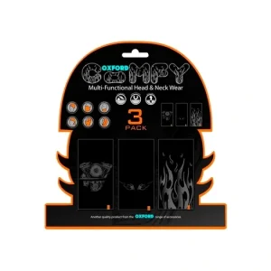 Nákrčníky Comfy Harley Graphics, OXFORD (sada 3 ks) Výprodej