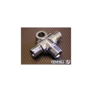 T-spojka brzdové hadice Venhill POWERHOSEPLUS 776/3 1/8th BSP 'T' PIECE M6 mounting hole V776/3 Luxusní