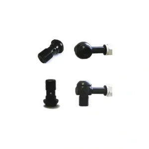 Ruční Výroba Banjo šroub Venhill POWERHOSEPLUS 110100D/BLACK 10x1.00mm černý V110100DB