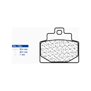 Hromadná Objednávka Brzdové destičky CL BRAKES 3109 MSC 3109MSC 200.3109.MS