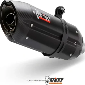 Horká Nabídka Koncovka výfuku MIVV SUONO S.044.L9 Černá ocel 73.S.044.L9