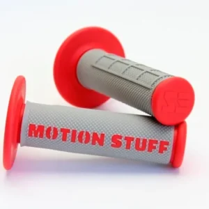 Motokrosové rukojeti supersoft MOTION STUFF Šedo/červené STF-201-2224 Záruka V Ceně