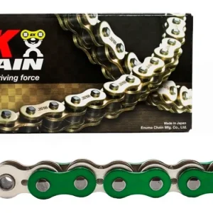 Hit Sezóny QX-kroužkový řetěz EK 520 SRX2 120 L Metalic Green 110964 100701A120MG-S