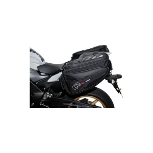 Levný Boční brašny na motocykl P50R, OXFORD (černé, objem 50 l, pár)