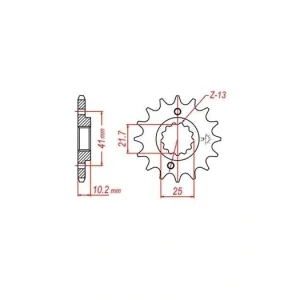 Nakupujte Hned Řetězové kolečko pro sekundární řetězy typu 520, JT - Anglie (15 zubů) M290-3062-15