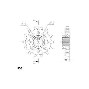 Ihned K Objednání Řetězové kolečko SUPERSPROX CST-4054_530:15 15 zubů, 530 043.4054_530:15