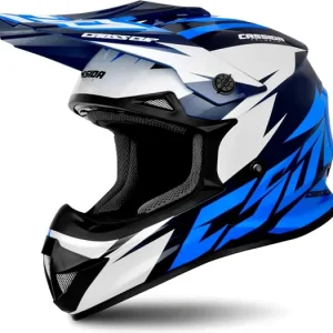 Přilba Cross Cup Two, CASSIDA - ČR (modrá/tmavě modrá/bílá, vel. 2XL) Výhodná Nabídka