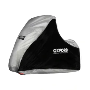 Plachta na skútry s př. nápravou Aquatex, OXFORD (černá/stříbrná, uni velikost) Hit Sezóny