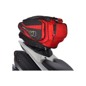 Prémiový Tankbag a brašna na sedlo T30R Time Tank 'n' Tailer, OXFORD (černá/červená, objem 30 l)