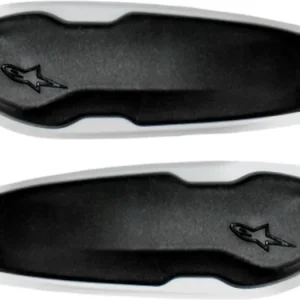 Slidery špičky pro boty Supertech R/SMX PLUS/SMX-6/SMX S a SMX-1 R, ALPINESTARS (černé/bílé, plast, pár) Horká Nabídka