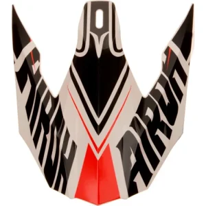 Ověřený Náhradní kšilt pro přilby TWIST Avanger, AIROH (bílá/červená/černá)