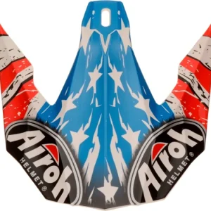 Ověřený Náhradní kšilt pro přilby TWIST Leader, AIROH (bílá/černá/červená)