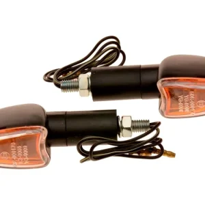 Blinkr LED Arrow dlouhý, OXFORD - Anglie (čiré sklíčko, černý plášť, pár) M010-024 Autentický