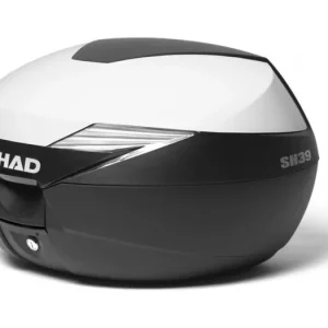 Vrchní kufr na motorku s barevným krytem SHAD SH39 bílá Ověřený