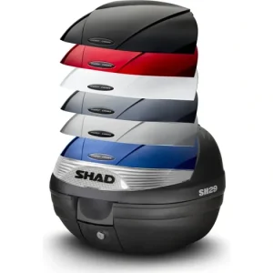 Vrácení Zdarma Vrchní kufr na motorku s barevným krytem SHAD SH29 Bez laku