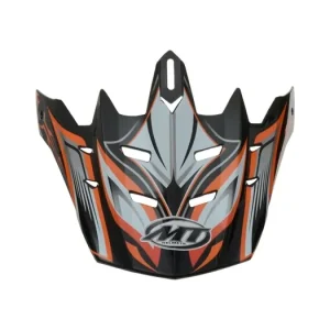 Kšilt pro přilby MX-1/MX-2 Technical, MT - Španělsko (oranžová/černá/bílá/šedá) Sleva