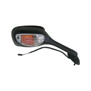 Ruční Výroba Zpětné zrcátko s blikačem replica (rozteč šroubů 42 mm), Q-TECH, P M008-155