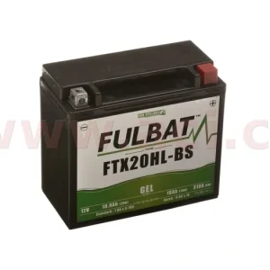 Must-Have Baterie 12V, YTX20L-BS, 18Ah, 270A, bezúdržbová GEL 175x87x155, FULBAT (aktivovaná ve výrobě) M310-112