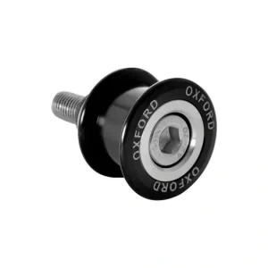 Prémiový Rolny - adaptéry kyvné vidlice pro osazení zadního stojanu, OXFORD (šroub M10, alu slitina, protočné provedení, černé)