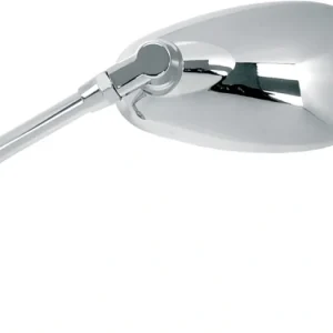 Finální Výprodej Zpětné zrcátko chromové (trn průměr 10 mm), Q-TECH (chrom), L=P M008-057