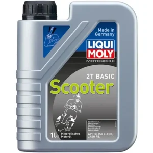 Finální Výprodej LIQUI MOLY Motorbike 2T Basic Scooter, minerální motorový 2T olej 1 l