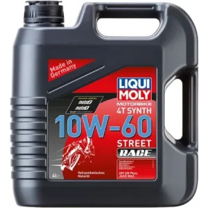 LIQUI MOLY Motorbike 4T Synth 10W60 Race, plně syntetický motorový olej 4 l Víkendová Akce