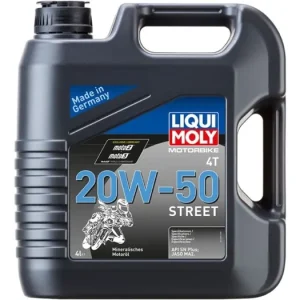 LIQUI MOLY Motorbike 4T 20W50 Street, minerální motorový olej 4 l Poslední Šance