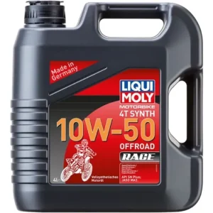 Objednat Nyní LIQUI MOLY Motorbike 4T Synth 10W50 Offroad Race, plně syntetický motorový olej 4 l