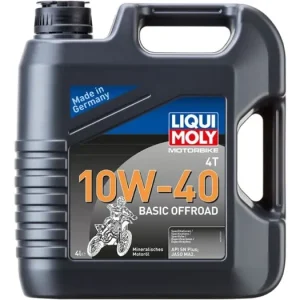 LIQUI MOLY Motorbike 4T 10W40 Basic Offroad, plně syntetický motorový olej 4 l Nejlepší Cena