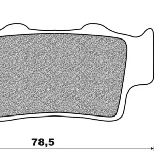 Hromadná Objednávka Brzdové destičky (směs OFF ROAD DIRT RACE SINTERED) NEWFREN (2 ks v balení) M502-419
