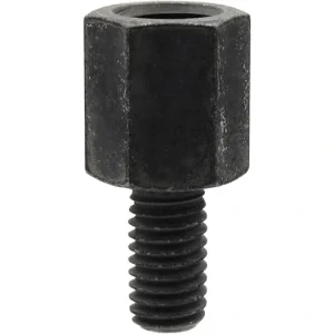 Cenová Bomba Redukce závitu zp. zrcátka (vnitřní závit M10 levý / vnější závit M8 pravý) (černá) M008-272